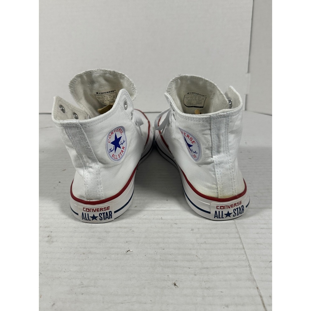 Converse Chuck Taylor All Star High Top White Canvas Mens 10 Womens 11.5 101010 - Picture 6 of 9
